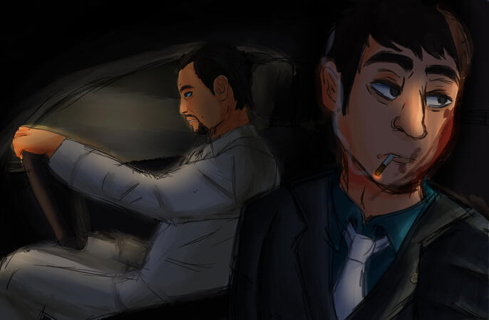 Hitman's Night Drive (OC x Canon)