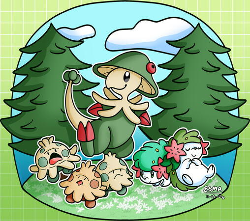 Breloom Keychain (November 2023)