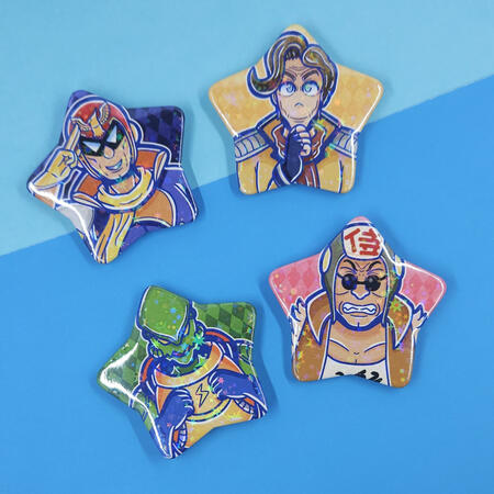 F-ZERO Star Buttons
