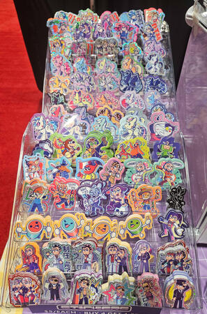 Spa-Con 2025 (Sticker Rack)